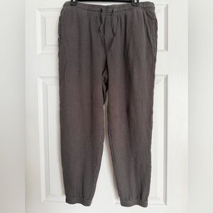 Barefoot Dreams Malibu Collection Charcoal Ankle Pants